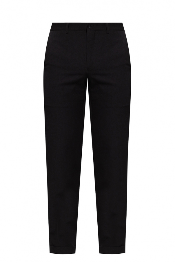 Comme des Garcons Homme Plus Wool pleat-front trousers